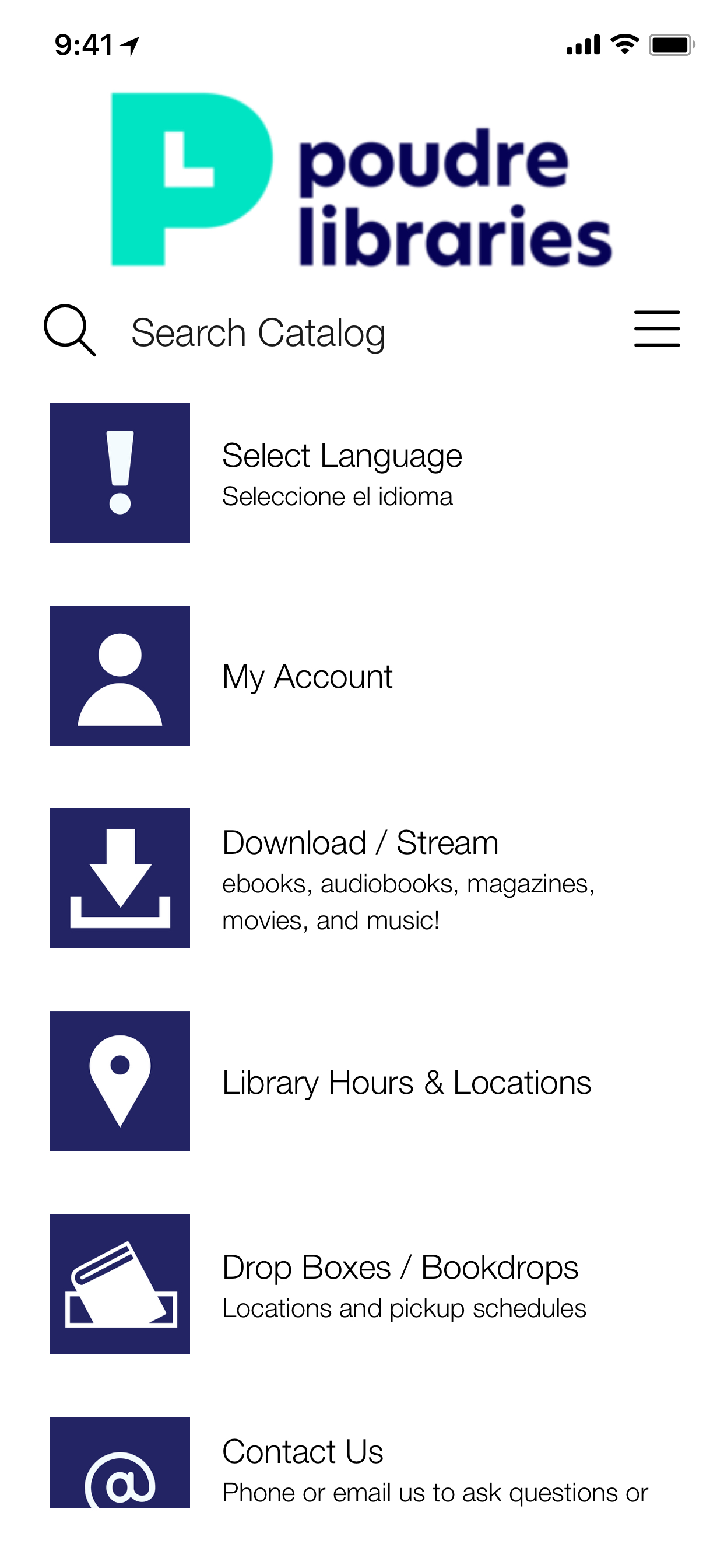 My Poudre Libraries App